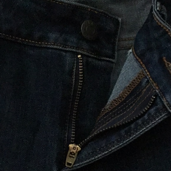 Old Navy / Kicker Boot Cut / Denim Jeans / Pockets /Button Up / Zipper / Loops - Picture 2 of 6